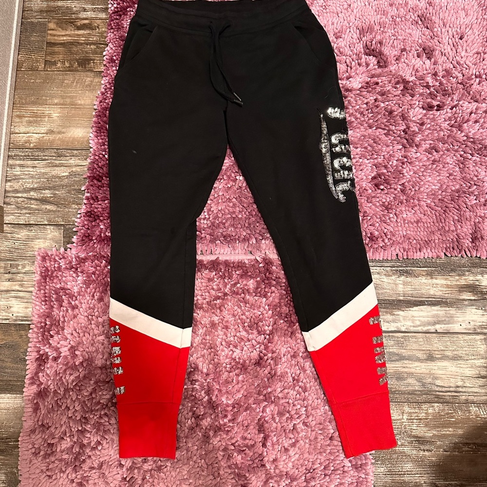 Vs pink bling pants